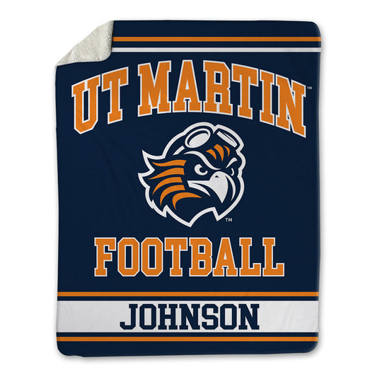 UT Martin - NCAA Football : Blaine Johnson - Blanket-0