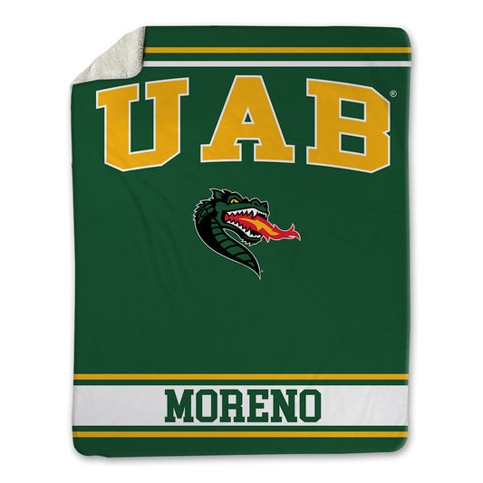 UAB - NCAA Women's Golf : Tais Moreno - Blanket-0