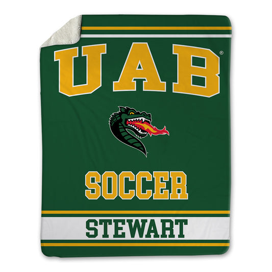 UAB - NCAA Women's Soccer : Lailah Stewart - Blanket-0