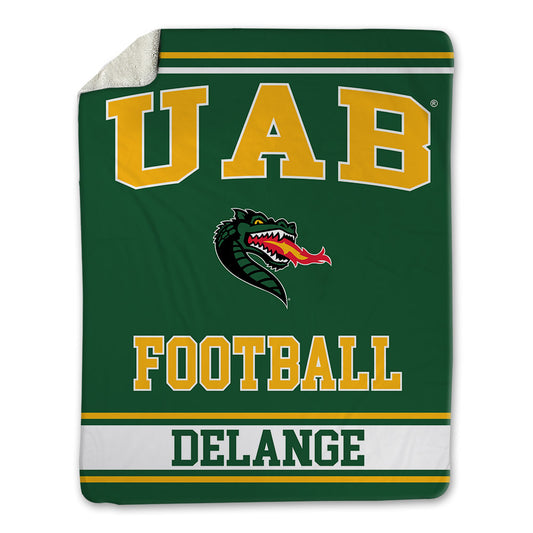 UAB - NCAA Football : Jonah Delange - Blanket-0