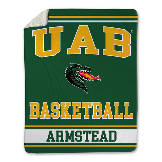 UAB - NCAA Women's Basketball : Journey Armstead - Blanket-0
