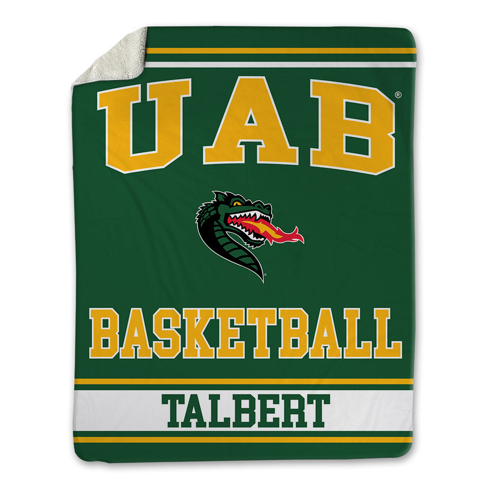 UAB - NCAA Women's Basketball : Riley Talbert - Blanket-0