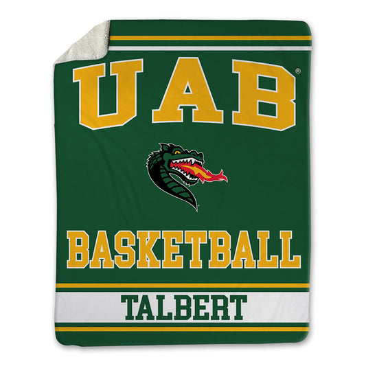 UAB - NCAA Women's Basketball : Riley Talbert - Blanket-0