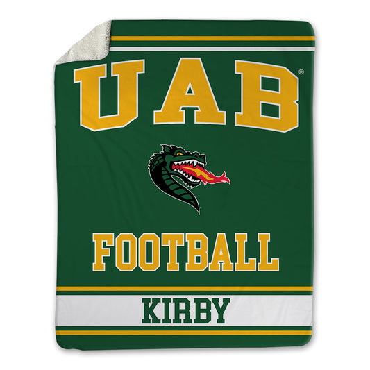 UAB - NCAA Football : Love Kirby - Blanket-0
