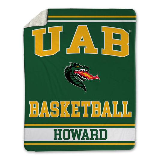 UAB - NCAA Women's Basketball : Ashlyn Howard - Blanket-0