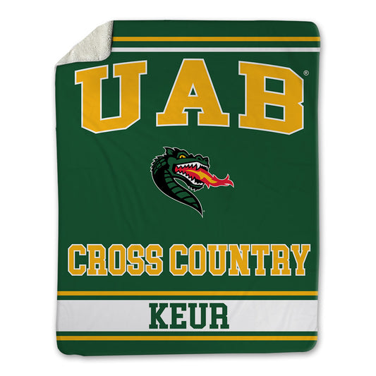 UAB - NCAA Women's Cross Country : Katie Keur - Blanket-0