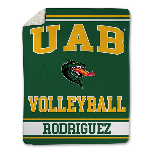 UAB - NCAA Women's Volleyball : Chloe Rodriguez - Blanket-0