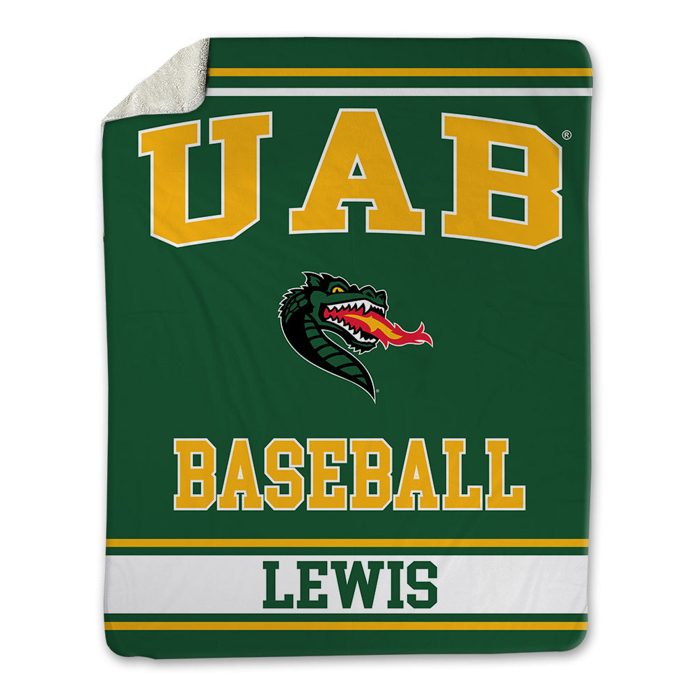 UAB - NCAA Baseball : Gavin Lewis - Blanket-0