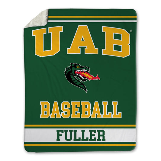 UAB - NCAA Baseball : Jay Fuller - Blanket-0