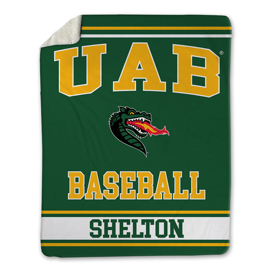 UAB - NCAA Baseball : Nathan Shelton - Blanket-0