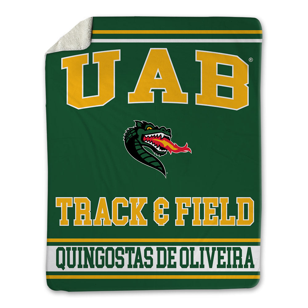 UAB - NCAA Women's Track & Field : Leticia Quingostas de Oliveira - Blanket-0
