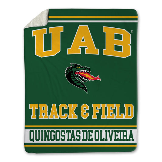 UAB - NCAA Women's Track & Field : Leticia Quingostas de Oliveira - Blanket-0