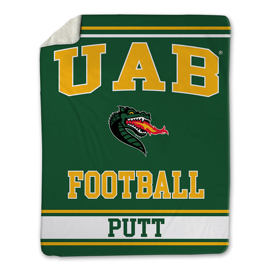 UAB - NCAA Football : Carter Putt - Blanket-0