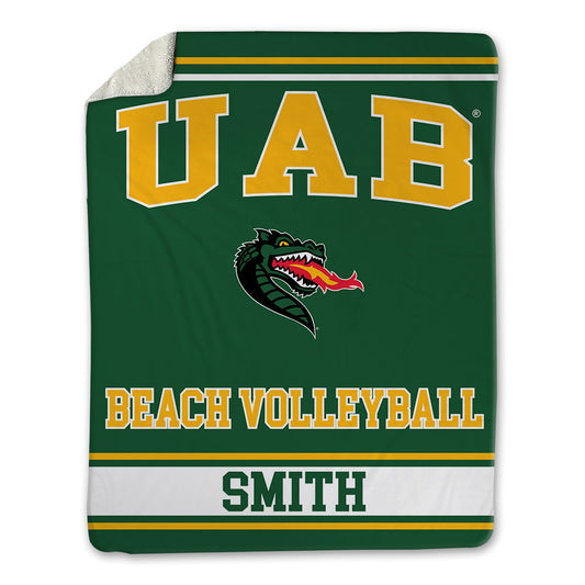 UAB - NCAA Beach Volleyball : Alexa Smith - Blanket-0