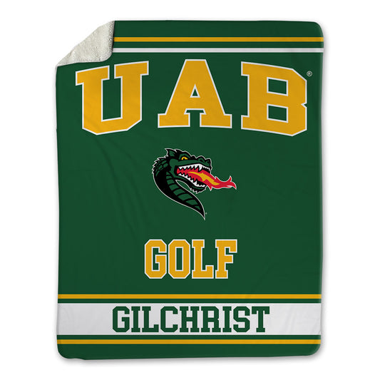 UAB - NCAA Women's Golf : Lauren Gilchrist - Blanket-0