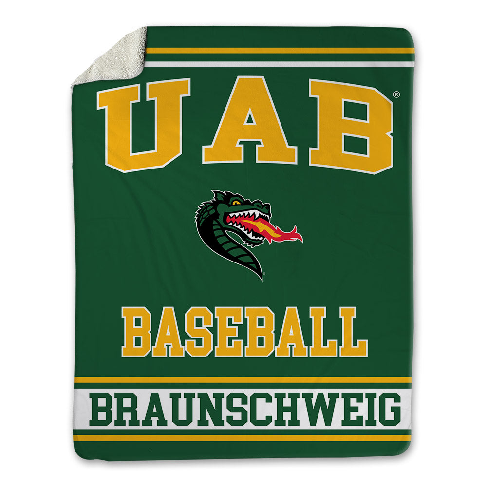 UAB - NCAA Baseball : Logan Braunschweig - Blanket-0