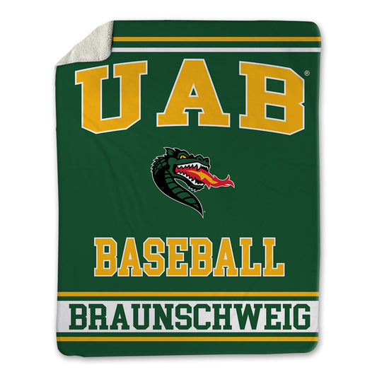 UAB - NCAA Baseball : Logan Braunschweig - Blanket-0