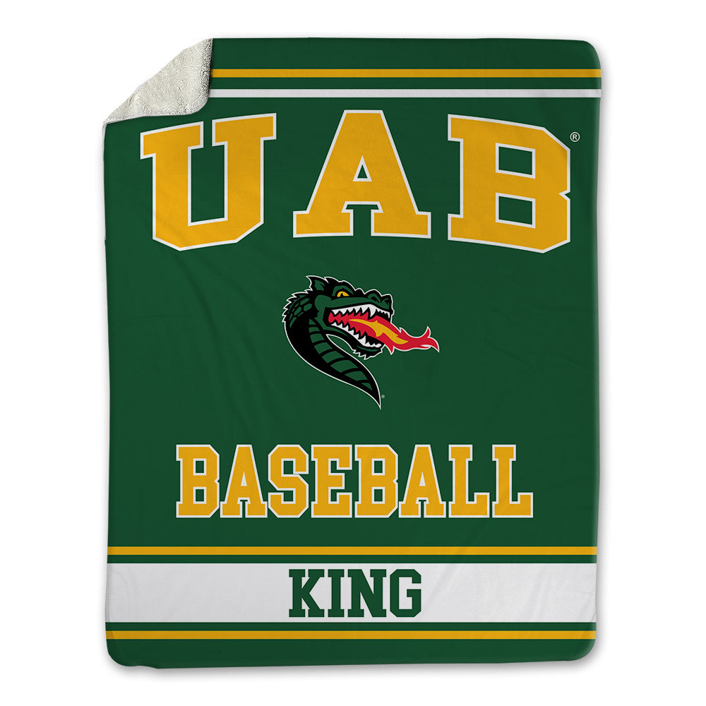 UAB - NCAA Baseball : Blake King - Blanket-0