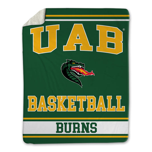 UAB - NCAA Women's Basketball : Nya Burns - Blanket-0