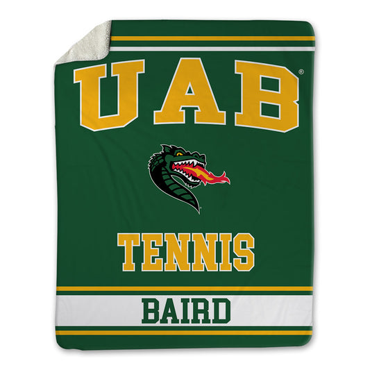 UAB - NCAA Women's Tennis : Paula Baird - Blanket-0