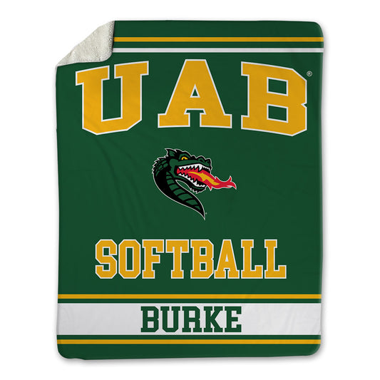 UAB - NCAA Softball : Emmorie Burke - Blanket-0