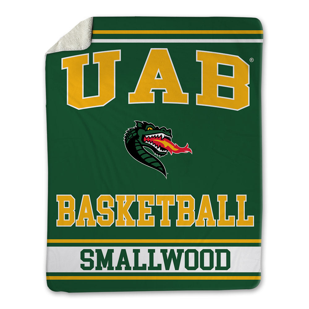 UAB - NCAA Women's Basketball : Cali Smallwood - Blanket-0