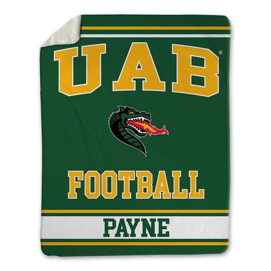 UAB - NCAA Football : Dallas Payne - Blanket-0