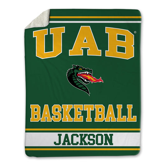 UAB - NCAA Women's Basketball : Hailey Jackson - Blanket-0