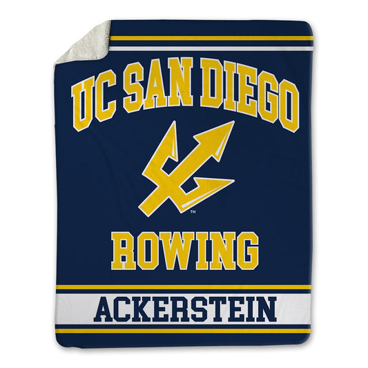 UCSD - NCAA Women's Rowing : Sae Ackerstein - Blanket-0
