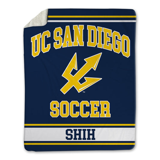 UCSD - NCAA Women's Soccer : Olivia Shih - Blanket-0
