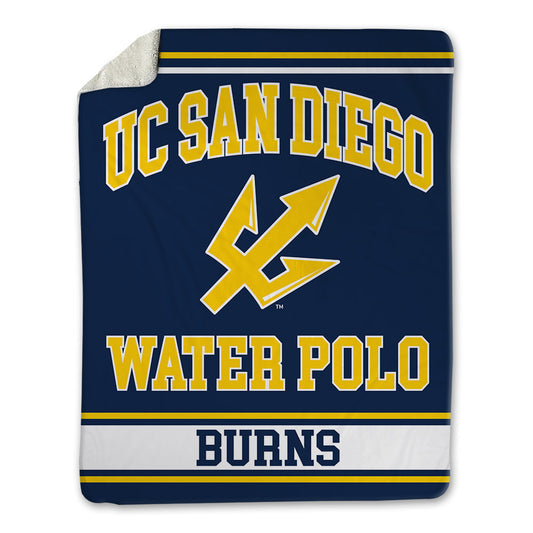 UCSD - NCAA Women's Water Polo : Evelyn Burns - Blanket-0