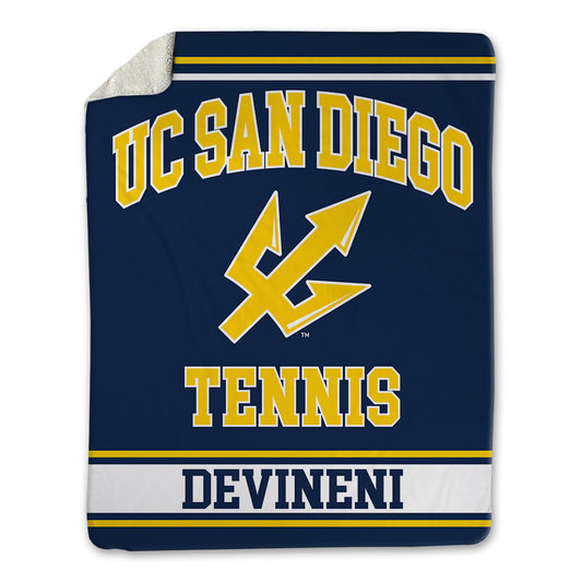 UCSD - NCAA Men's Tennis : Sanjith Devineni - Blanket-0