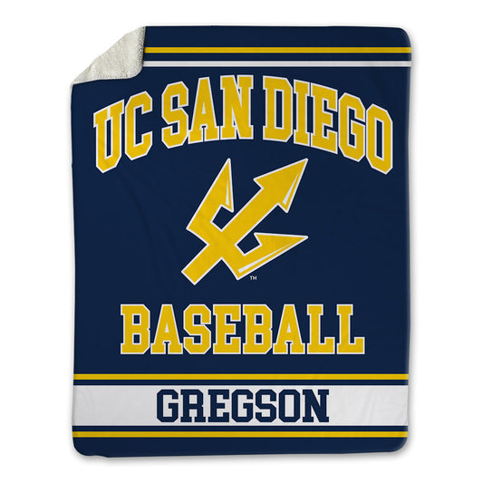 UCSD - NCAA Baseball : Niccolas Gregson - Blanket-0