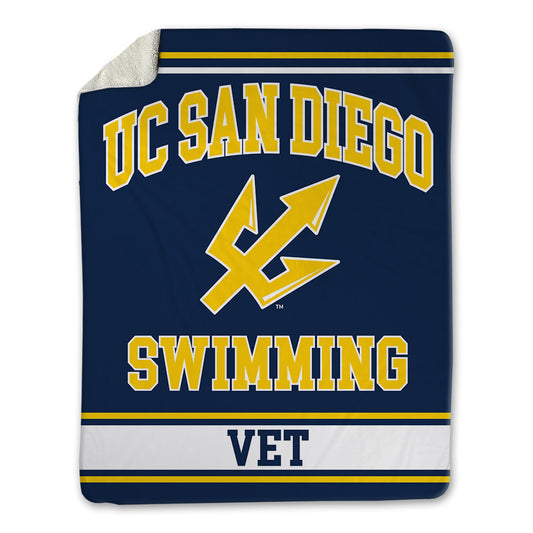 UCSD - NCAA Men's Swimming : Andrew Vet - Blanket-0