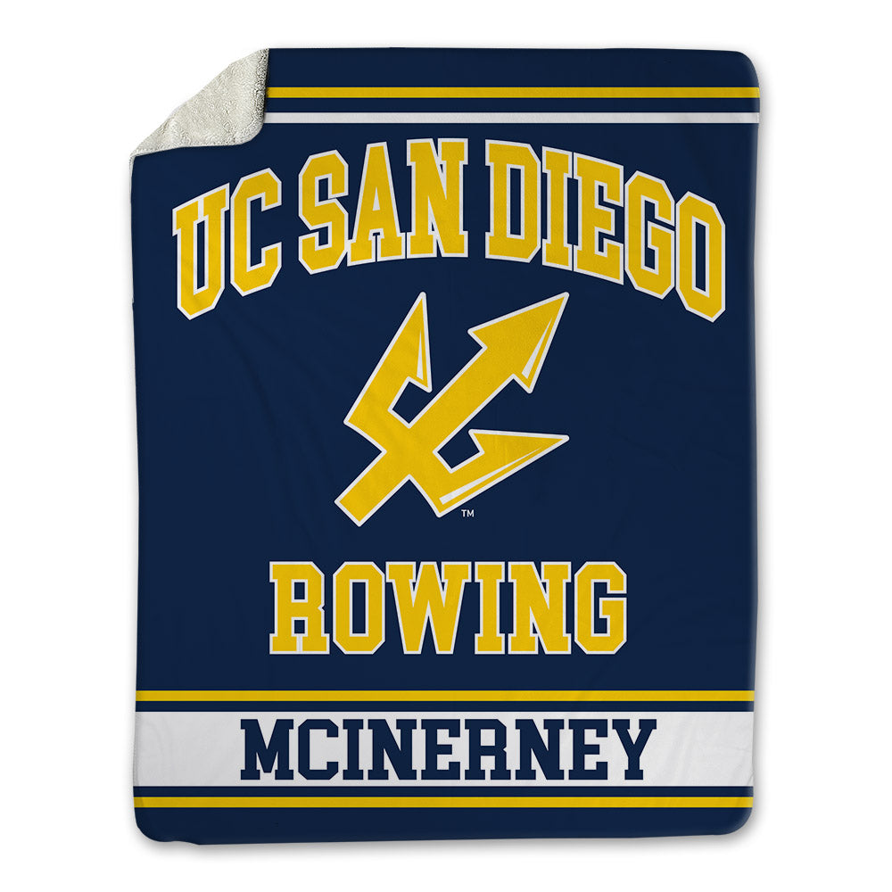 UCSD - NCAA Men's Rowing : Declan McInerney - Blanket-0