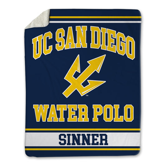 UCSD - NCAA Women's Water Polo : Berkley Sinner - Blanket-0
