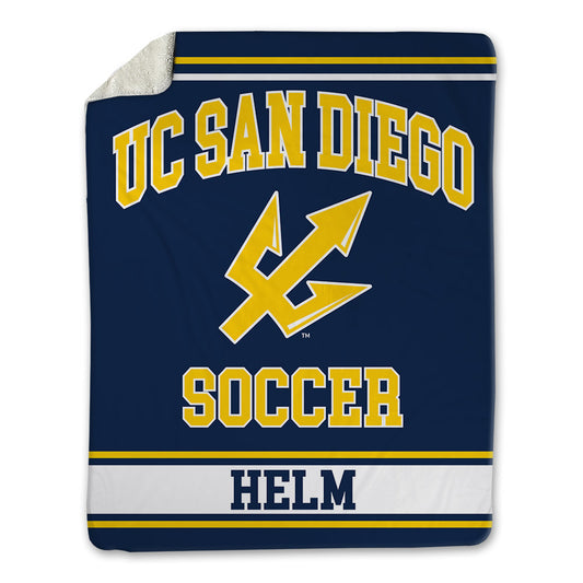 UCSD - NCAA Men's Soccer : Owen Helm - Blanket-0