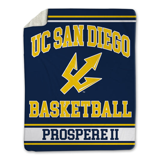 UCSD - NCAA Men's Basketball : Emanuel Prospere II - Blanket-0