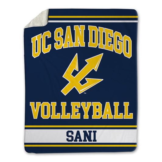 UCSD - NCAA Men's Volleyball : Sebastiano Sani - Blanket-0