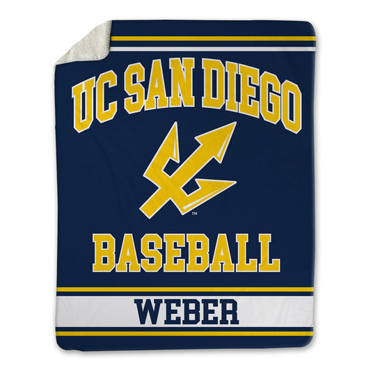 UCSD - NCAA Baseball : Chapman Weber - Blanket-0