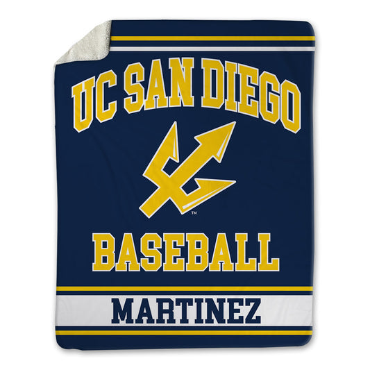 UCSD - NCAA Baseball : Trevian Martinez - Blanket-0