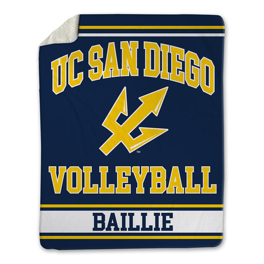 UCSD - NCAA Women's Volleyball : Paulina Baillie - Blanket-0