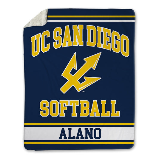 UCSD - NCAA Softball : Ryanna Alano - Blanket-0