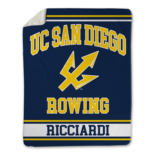 UCSD - NCAA Women's Rowing : Audrey Ricciardi - Blanket-0