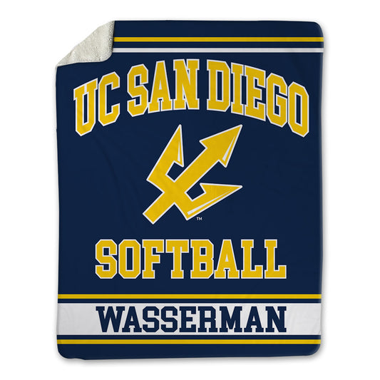 UCSD - NCAA Softball : Zara Wasserman - Blanket-0