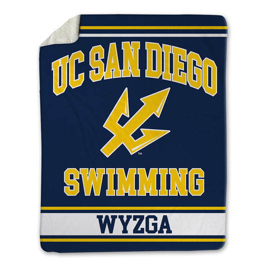 UCSD - NCAA Women's Swimming : Sofia Wyzga - Blanket-0