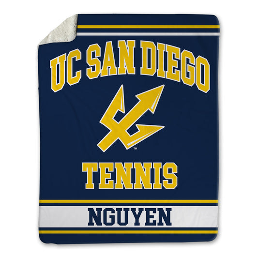 UCSD - NCAA Men's Tennis : Trevor Nguyen - Blanket-0