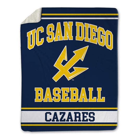 UCSD - NCAA Baseball : Julian Cazares - Blanket-0