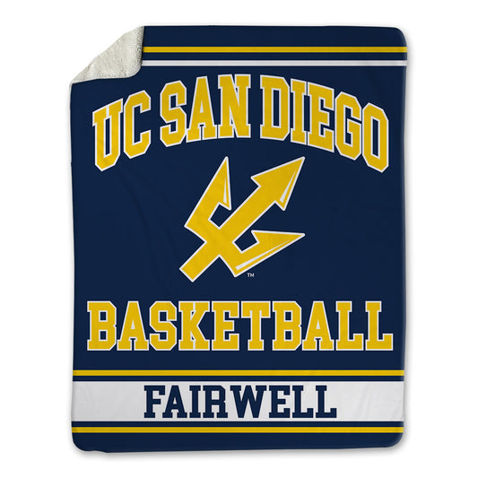 UCSD - NCAA Women's Basketball : Michaela Fairwell - Blanket-0
