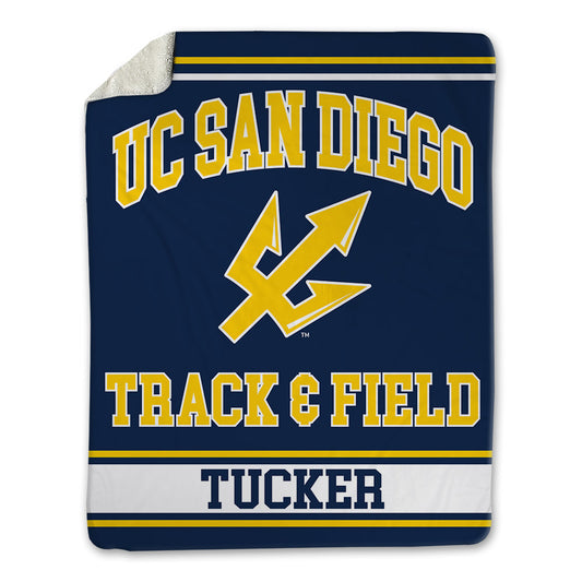 UCSD - NCAA Men's Track & Field : Kenneth Tucker - Blanket-0